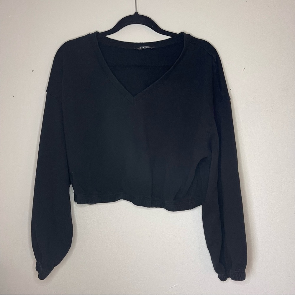 Oversized Black Long Sleeve Sweater